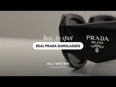 prada sonnenbrille imitation|Real vs. Fake Prada Sunglasses: Spotting the Authenticity.